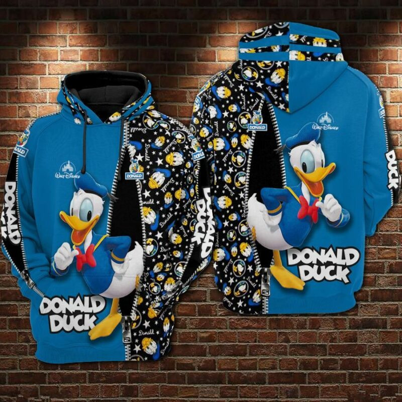 Donald Duck Movies The 1 Over Print 3d Hoodie Zip Hoodie