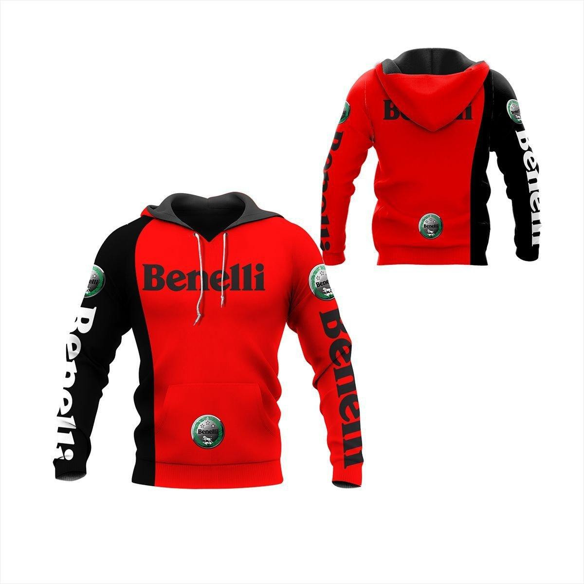 Benelli Shirt 110, 3d Hoodie Zip Hoodie