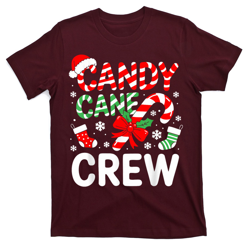 Candy Cane Crew Christmas T-Shirt
