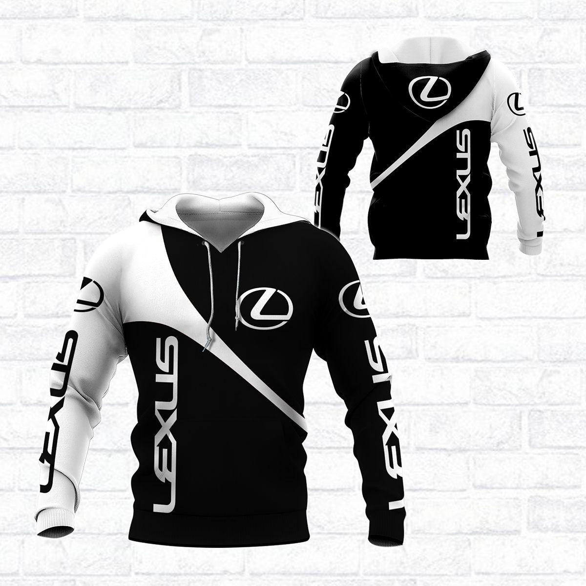 Lexus Shirt 478, 3d Hoodie Zip Hoodie