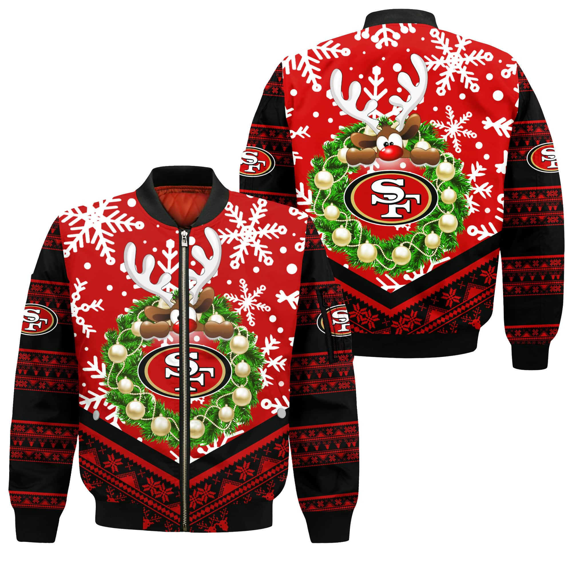 San Francisco 49ers Bomber Jacket CS34