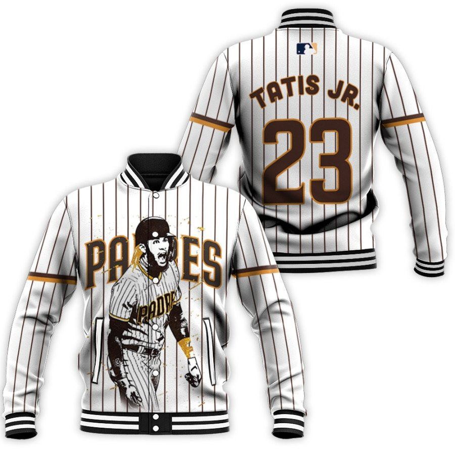 San Diego Padres Fernando Tatis Jr 23 Baseball Jacket V2