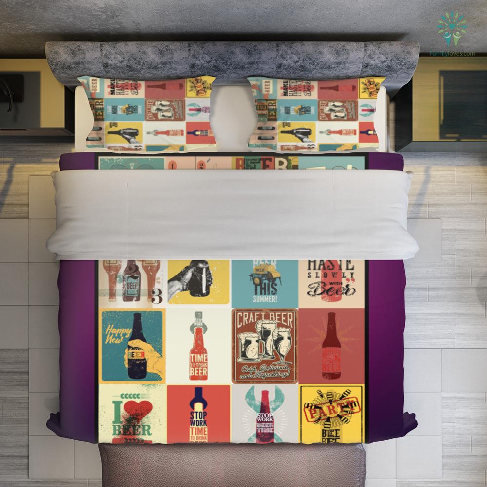 Beer Bedding Set I Want More Beer This Summer Duvet Covers