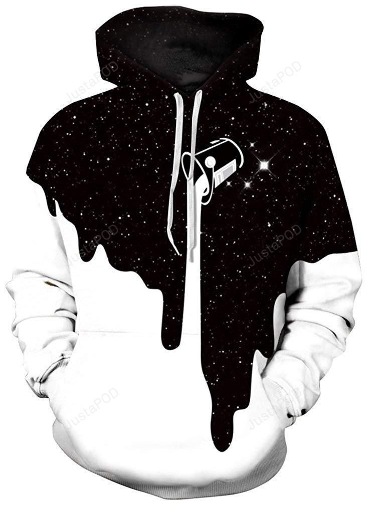 The starry sky paint cat 3D All Over Print Hoodie & Zip Hoodie