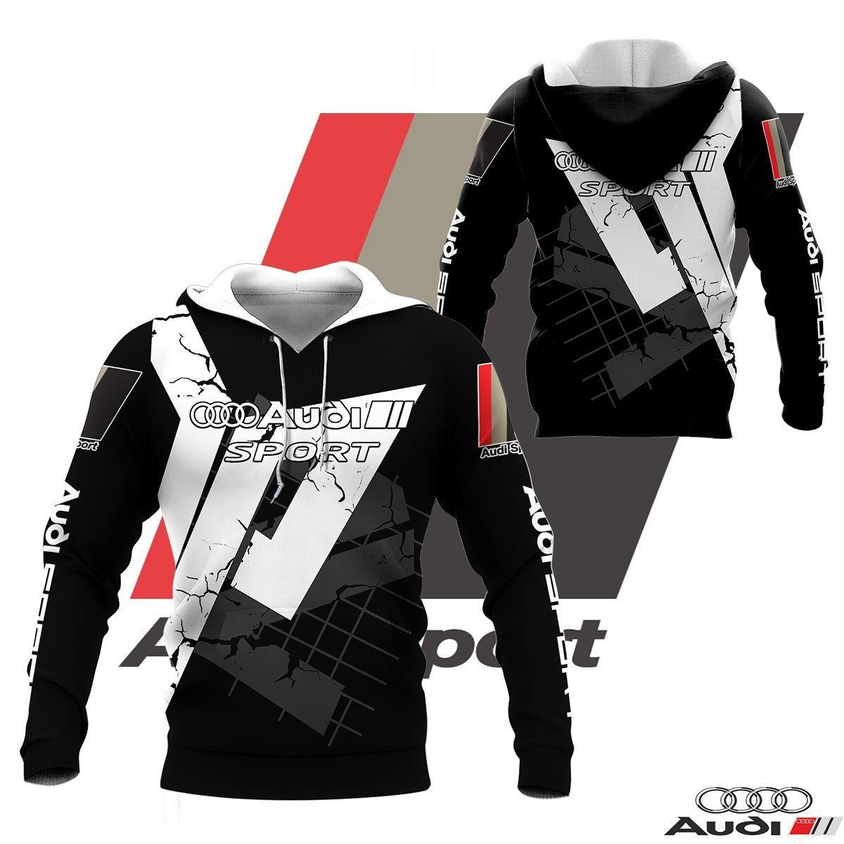 Audi Sport Luxury Car 8k259 3d Zip Hoodie Hoodie Ii0