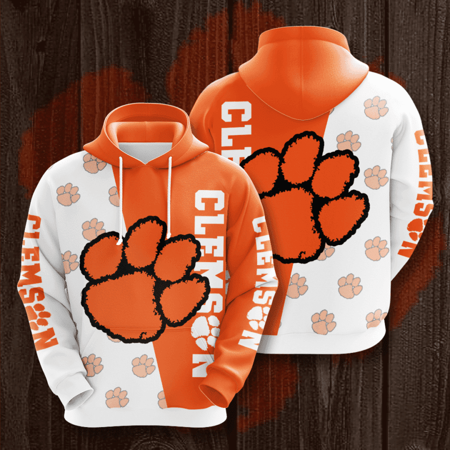 Clemson Tigers 3D All Over Print Hoodie & Zip Hoodie