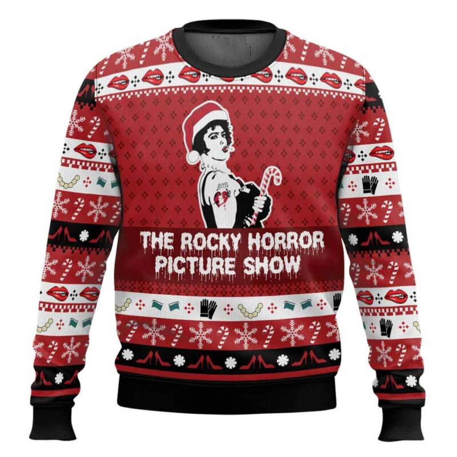 The Rocky Horror Picture Show Ugly Christmas Sweater