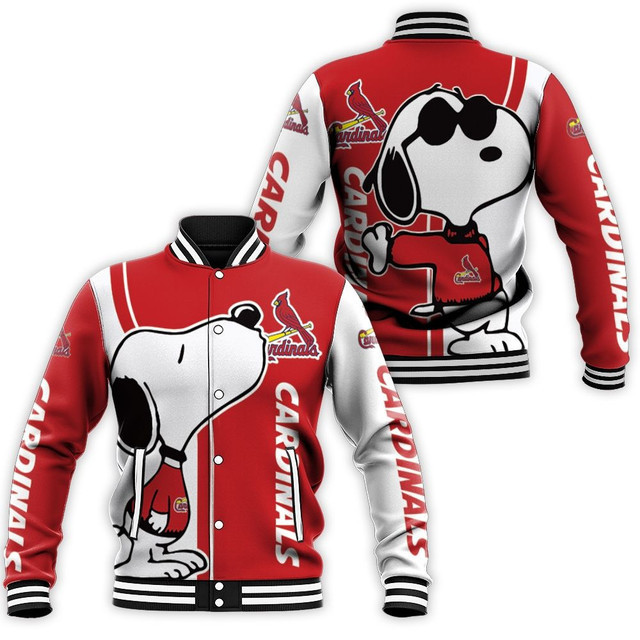 St. Louis Cardinals Snoopy Lover Baseball Jacket