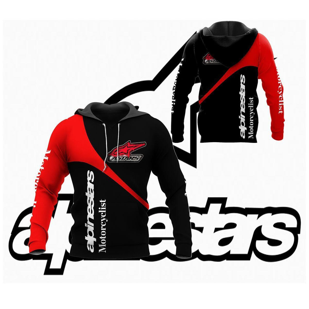 Alpinestars Shirt 87, 3d Hoodie Zip Hoodie