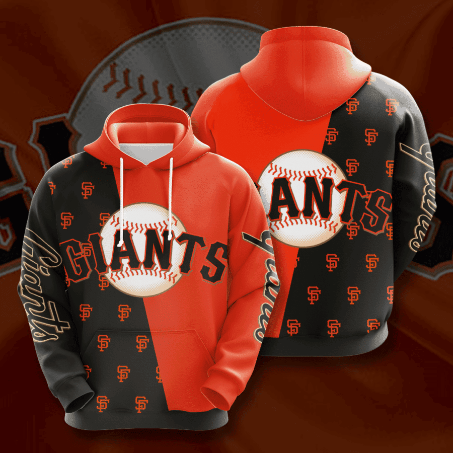 San Francisco Giants 3D All Over Print Hoodie & Zip Hoodie