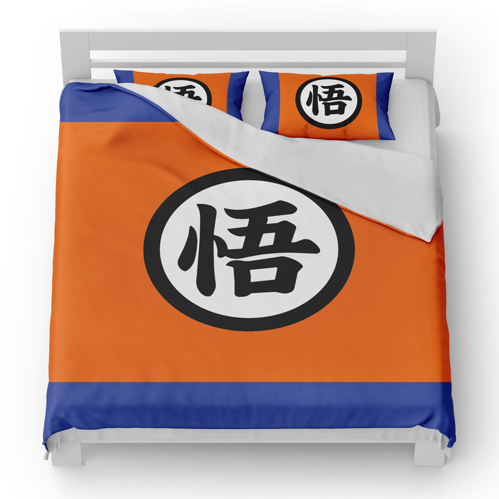Dragon Ball Bedding Set Goku Clothes Dragon Ball Z Duvet Covers