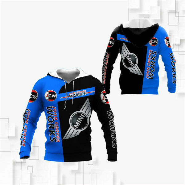 Mini John Cooper Works Shirt 685, 3d Hoodie Zip Hoodie 2348