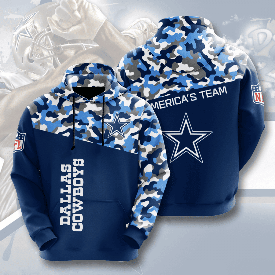 Cowboys 3D All Over Print Hoodie & Zip Hoodie