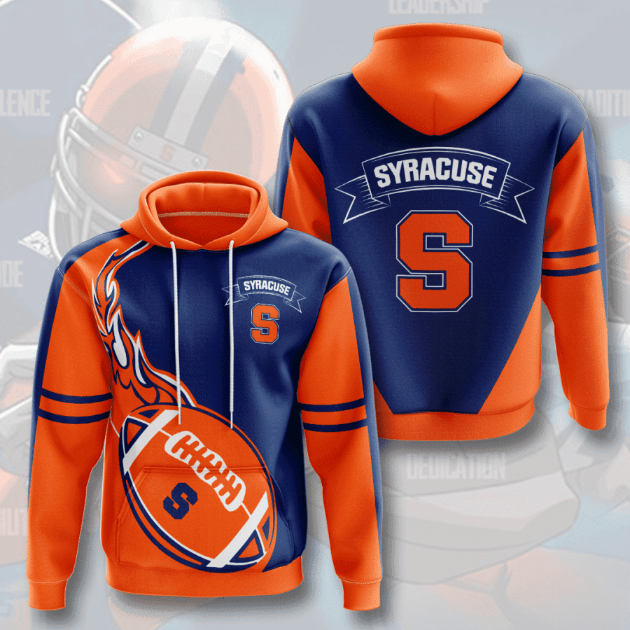 Syracuse Orange 3D All Over Print Hoodie & Zip Hoodie