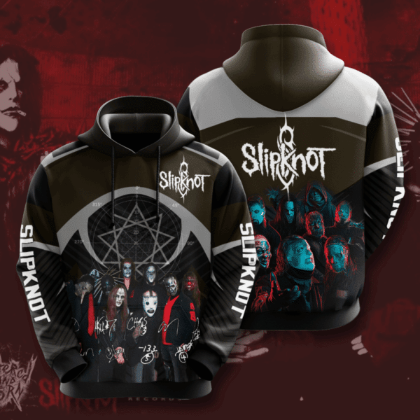 Slipknot Heavy Metal Band 2 Fan Gift, Slipknot Heavy Metal Band Aop Hoodie 2112