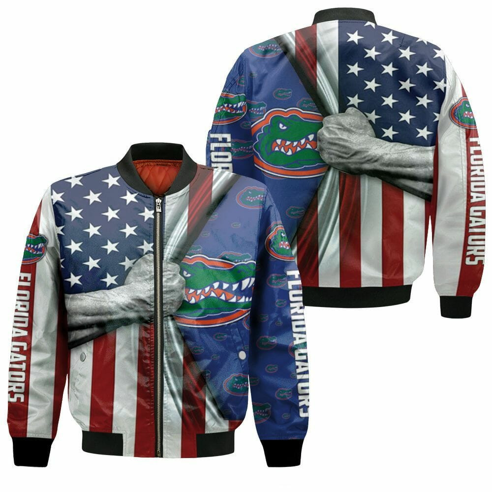 Florida Gators American Flag Bomber Jacket