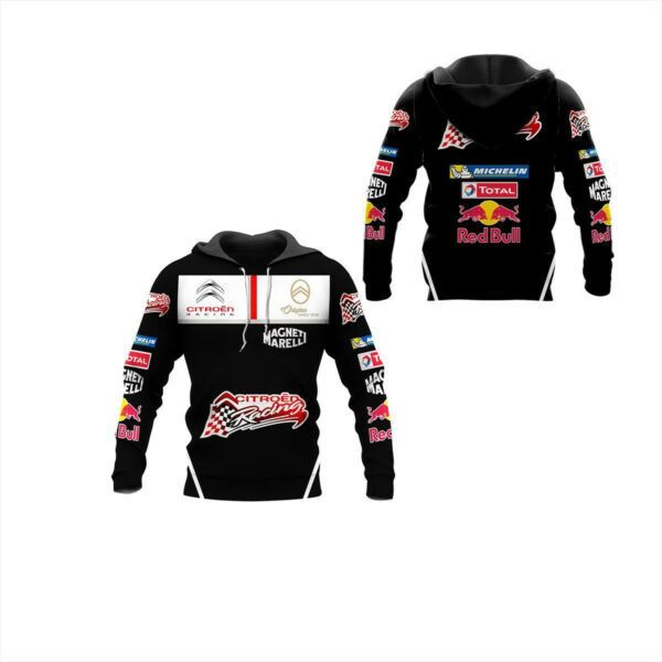 Citroen Racing Shirt 581, 3d Hoodie Zip Hoodie 197