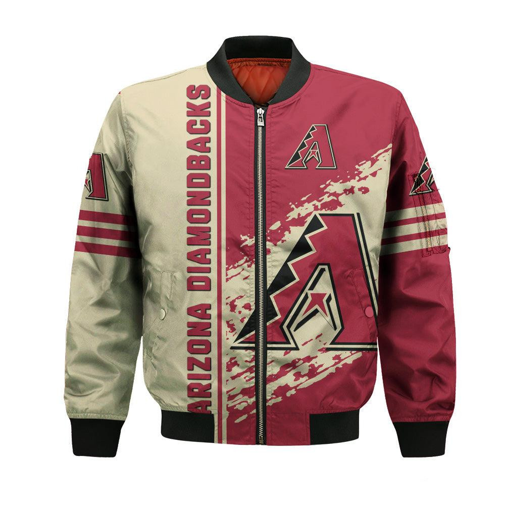 Arizona Diamondbacks Quarter Style Bomber Jacket
