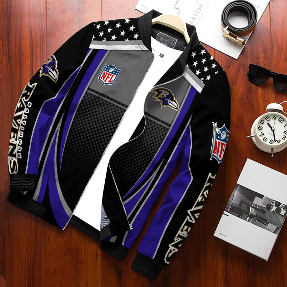 Baltimore Ravens Bomber Jacket 738