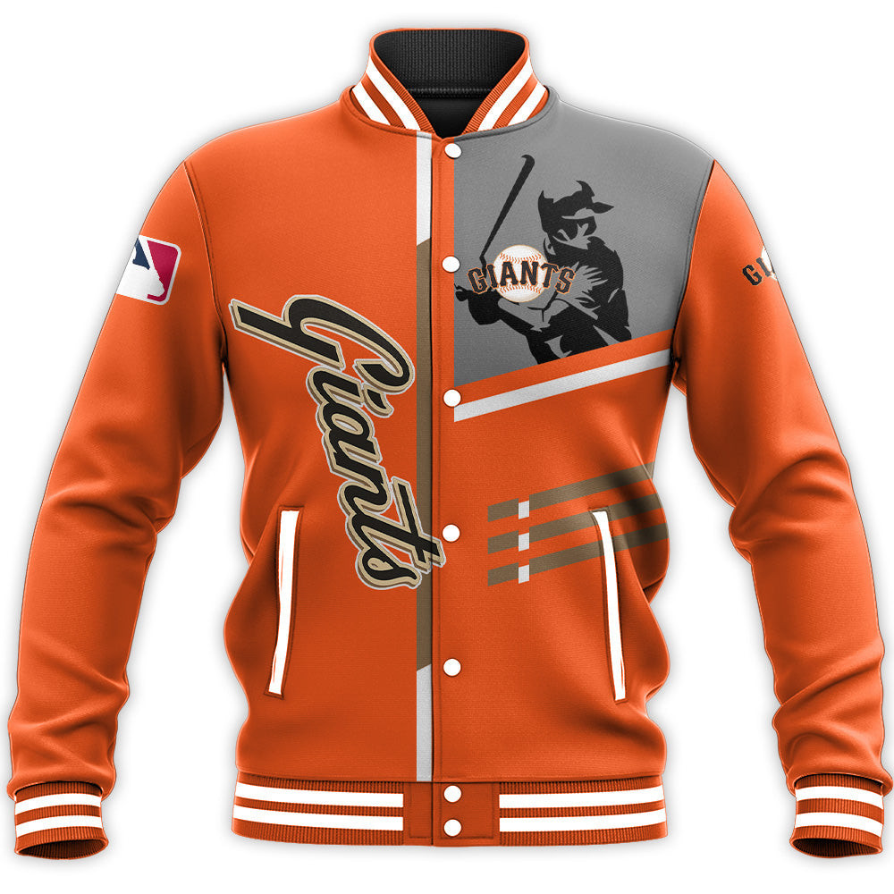 San Francisco Giants Custom Name Number Baseball Jacket V2