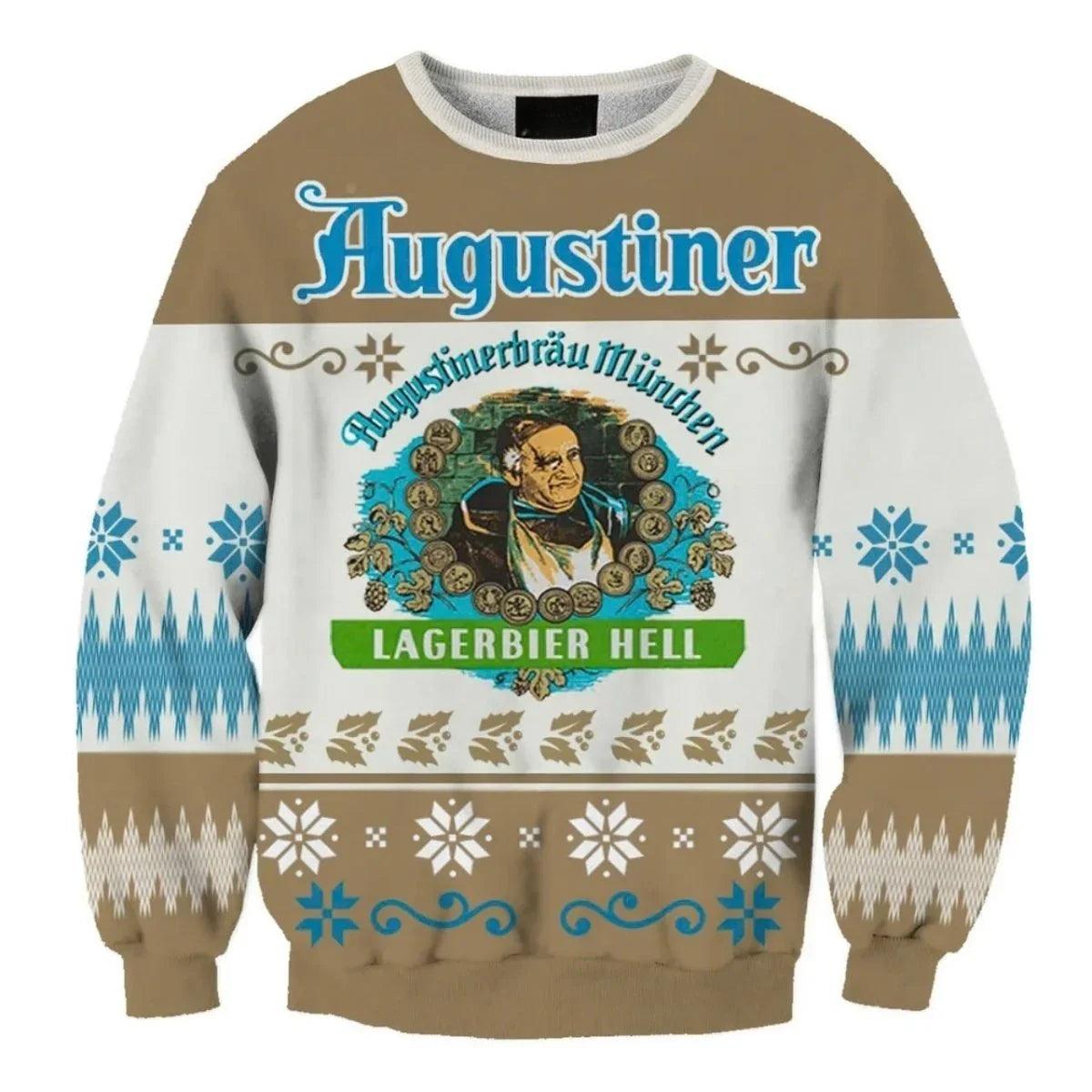 Langerbier Hell Christmas Cherry Ugly Christmas Sweater