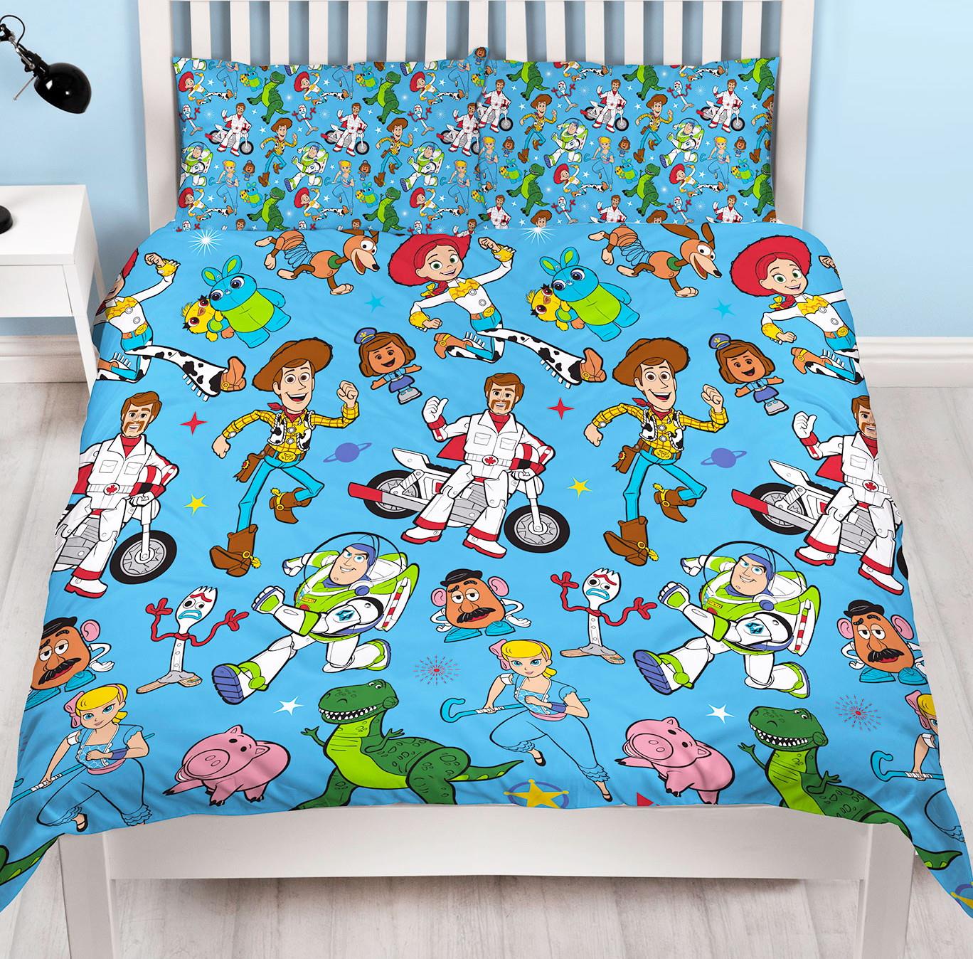 Toy Story Bedding Set DN Toy Story 4 Characters Pattern Duvet Covers
