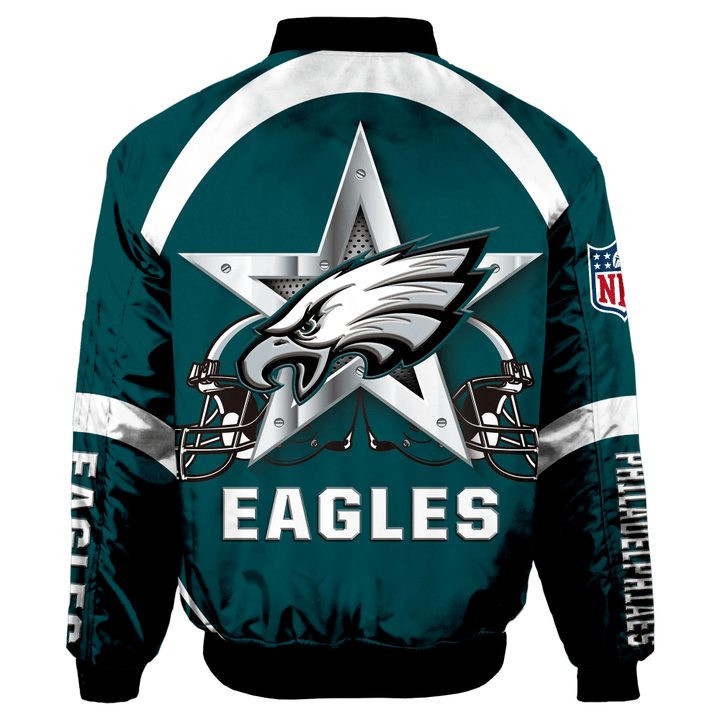 Philadelphia Eagles Green Limited Bomber Jacket