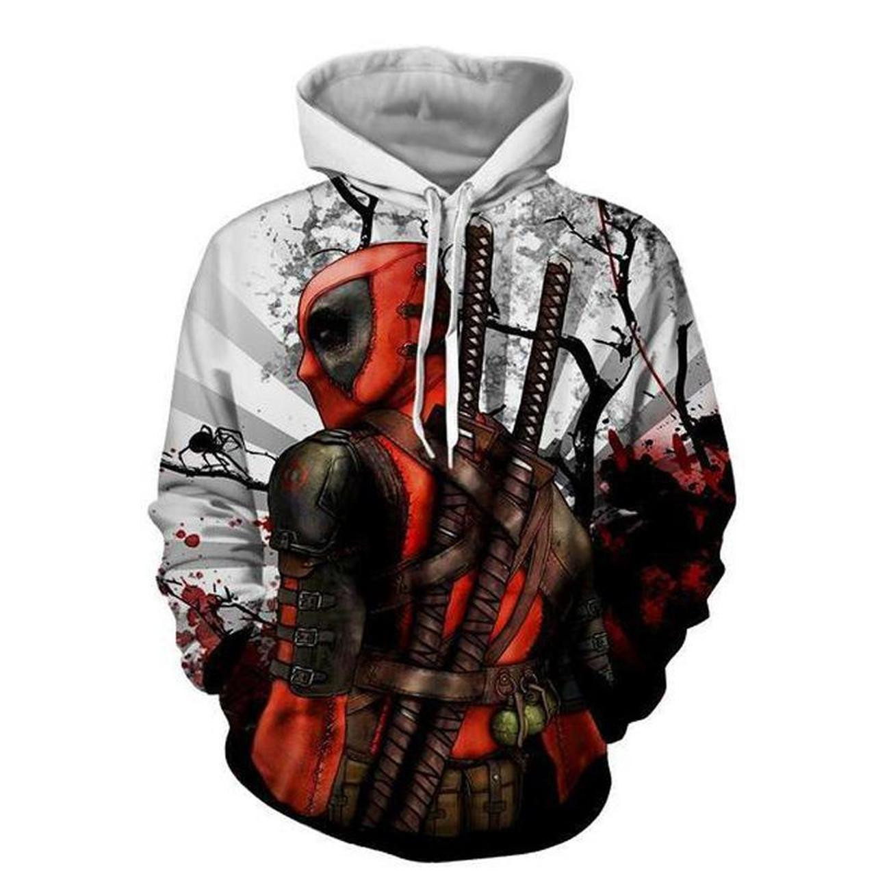 Marvel Deedpool 3D All Over Print Hoodie & Zip Hoodie