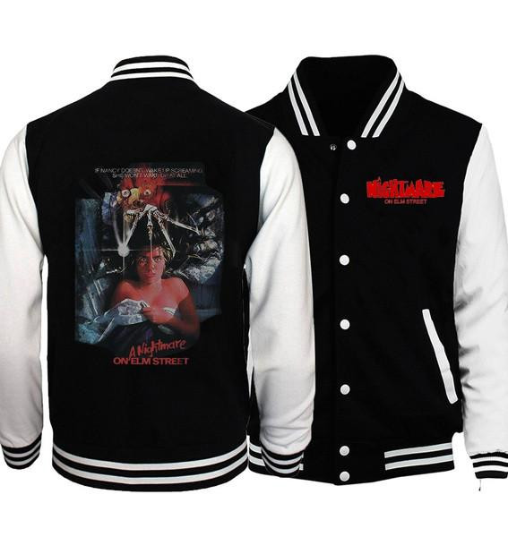 A Nightmare On Elm Street, A Nightmare On Elm Street Horror Movies 1k636 Gift Lover Baseball Jacket