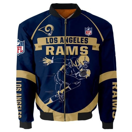 Los Angeles Rams Thick Bomber Jacket CSBBT191