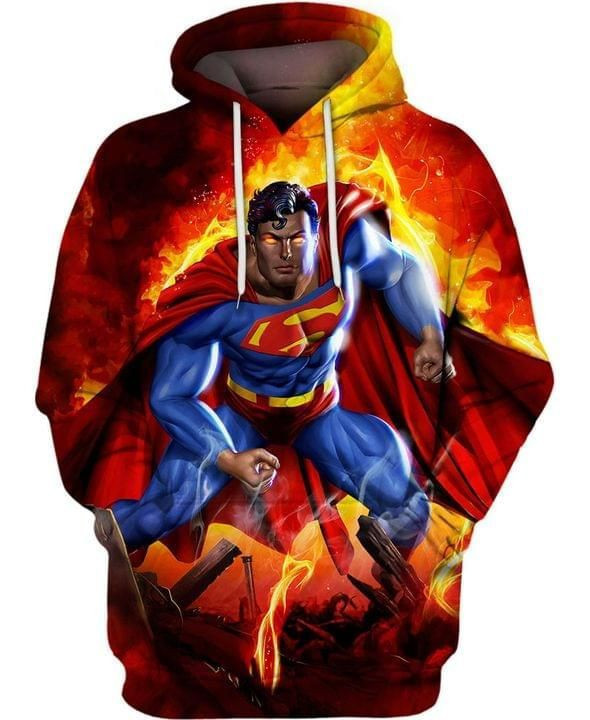 Superman Dc Full Printing Hoodie 3d Hoodie