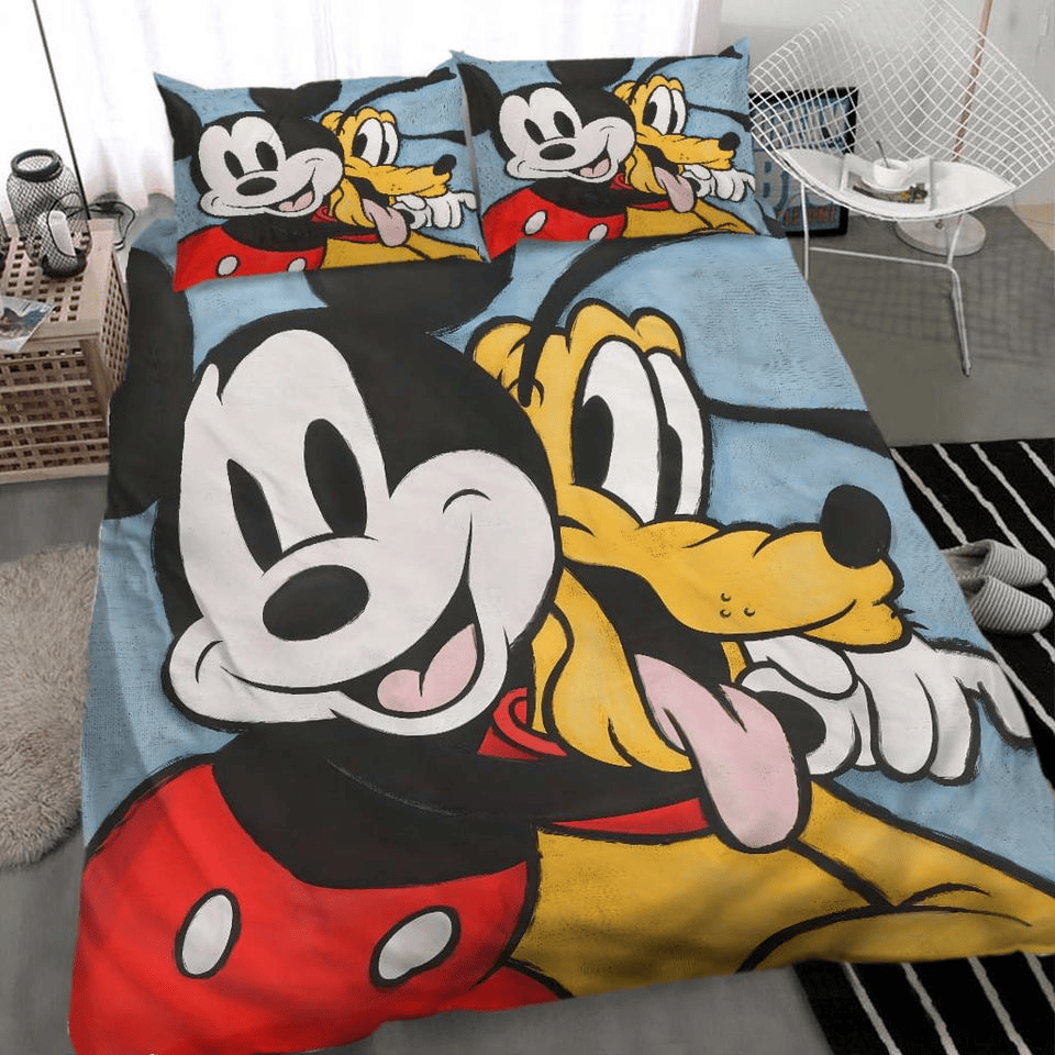 MM Bedding Set DN MM And Pluto Pet Graphic Duvet Covers