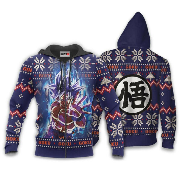 Goku Ultra Instinct Ugly Christmas Dragon Ball Z Anime 1k343   Cartoon Graphic Outfits Aop 3d Hoodie, Zip Hoodie 179