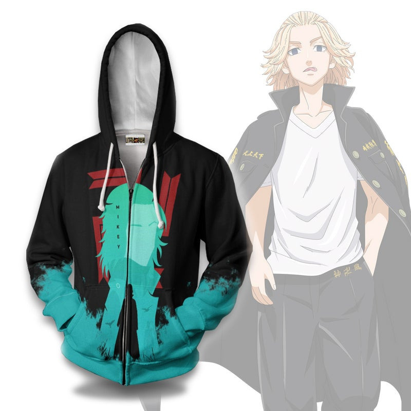 Tokyo Revengers Mikey 3D All Over Print Hoodie & Zip Hoodie