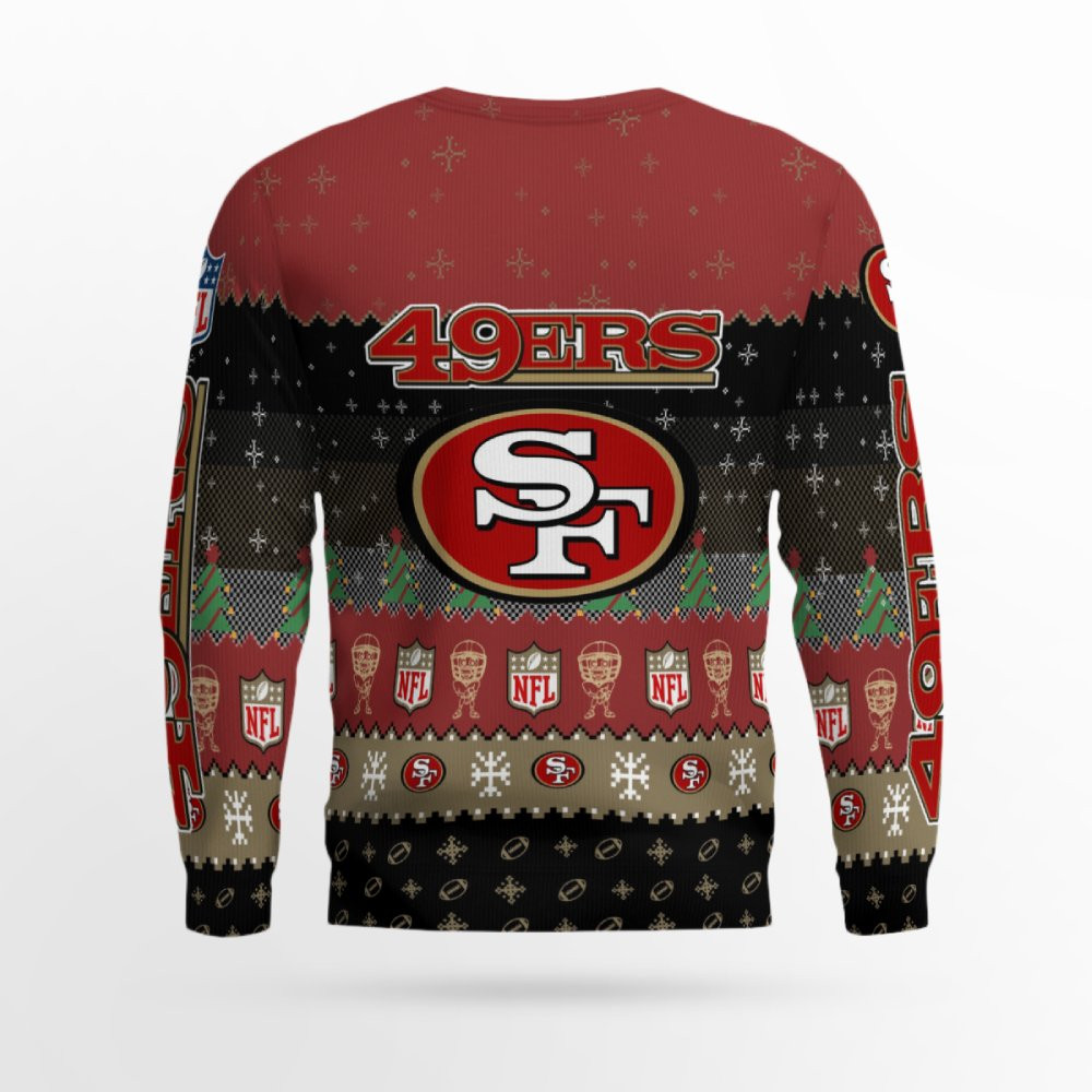 Santa Grinch San Francisco 49Ers Sitting On Rams Cardinals Seahawks Toilet Christmas Ugly Sweater