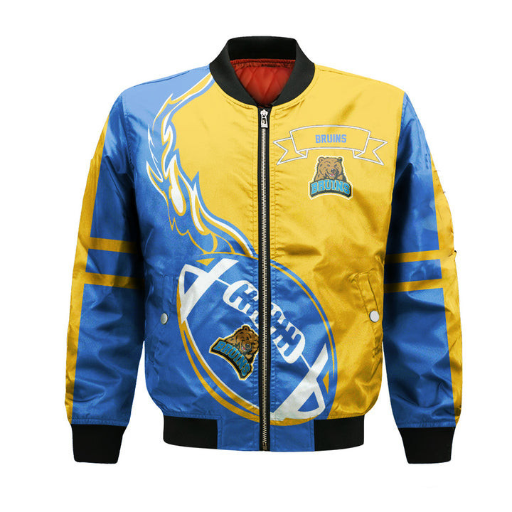 UCLA Bruins Blue Gold Bomber Jacket V3