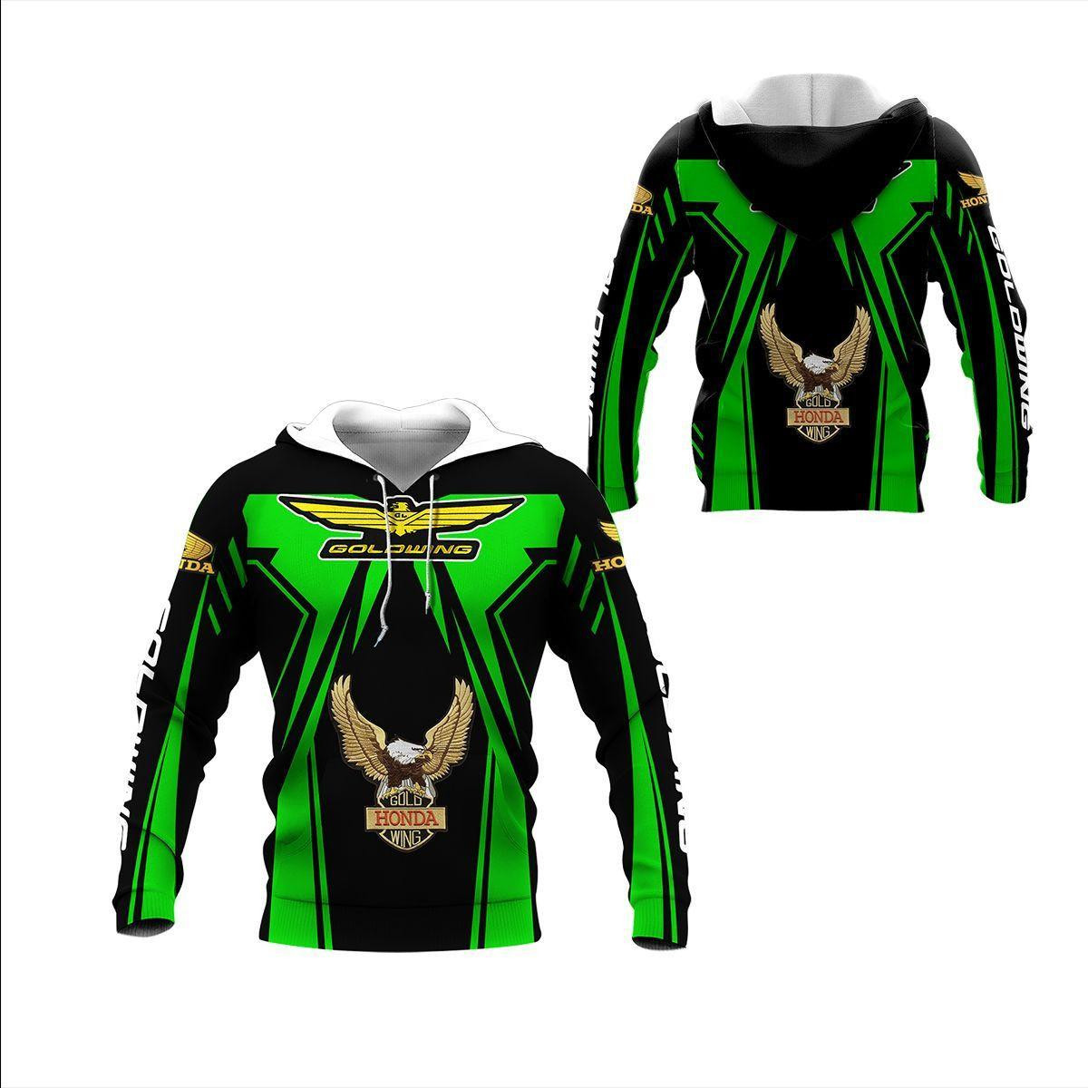 Honda Gold Wing Shirt 241, 3d Hoodie Zip Hoodie