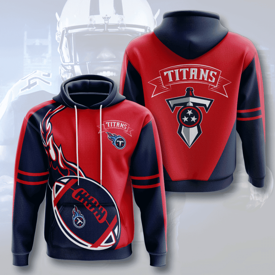 Tennessee Titans 3D All Over Print Hoodie & Zip Hoodie