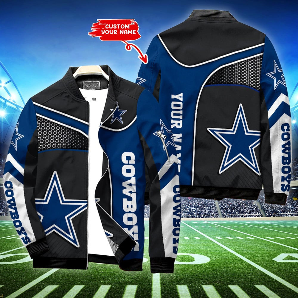 Cowboys Personalized Bomber Jacket BG631