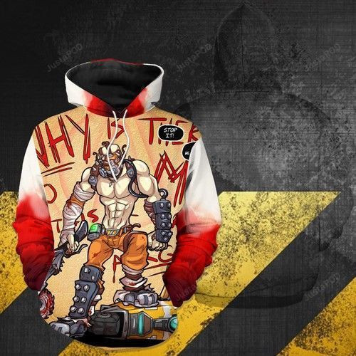 Borderlands 023 3D All Over Print Hoodie & Zip Hoodie