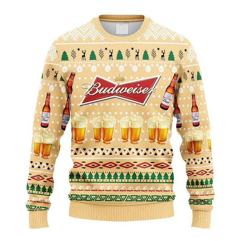 Budweiser Ugly Christmas Sweater