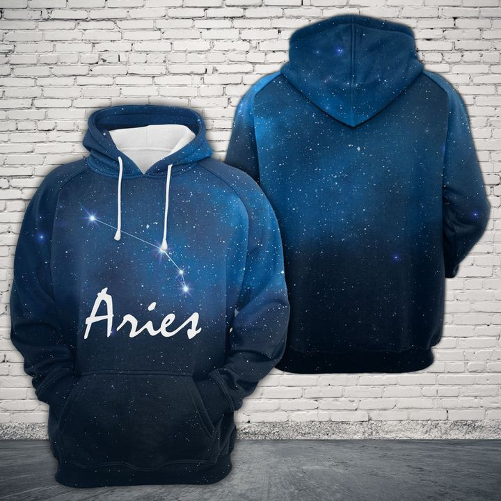 Aries Horoscope 3D All Over Print Hoodie & Zip Hoodie