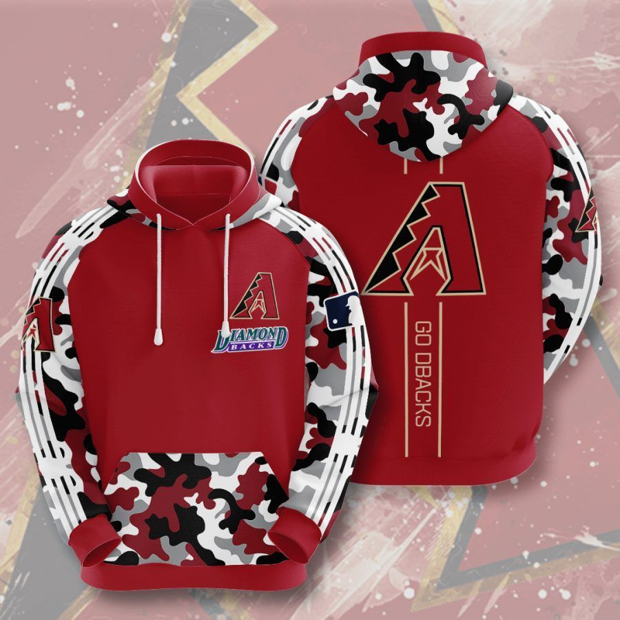 Arizona Diamondbacks 3D All Over Print Hoodie & Zip Hoodie