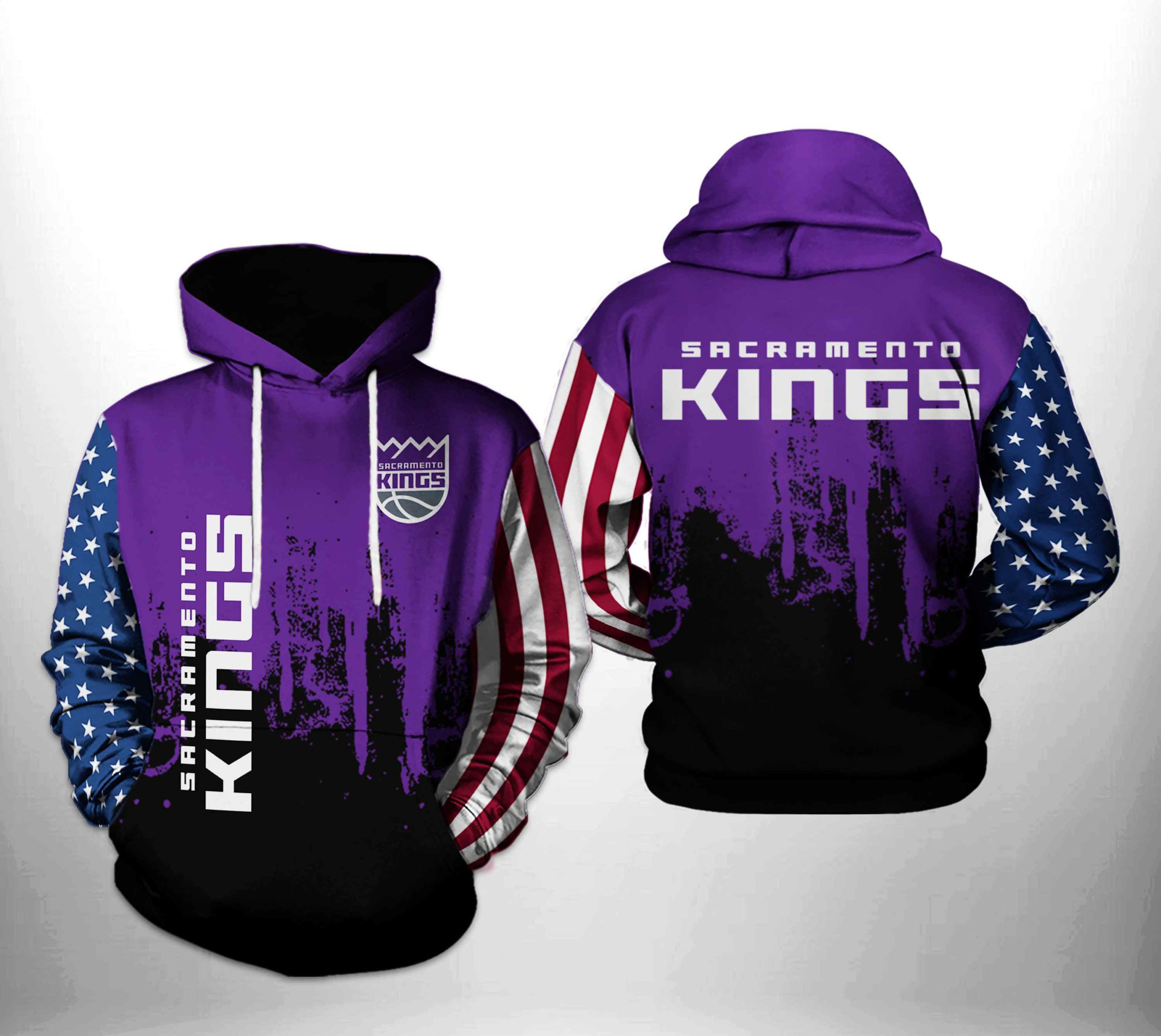Sacramento Kings Team US 3D All Over Print Hoodie & Zip Hoodie