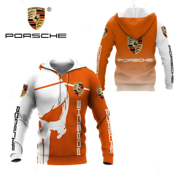 Porsche Shirt 64, 3d Hoodie Zip Hoodie 2235