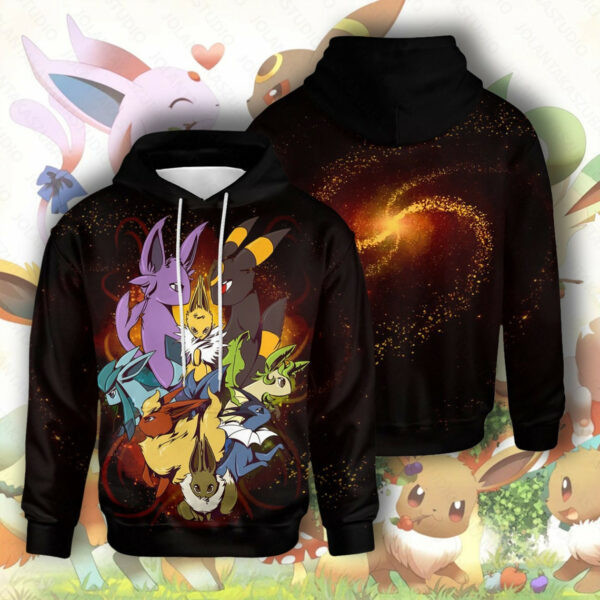 Pokemon Hoodie, Pokemon Gift For Fan, Pokemon Gift Ver12, Aop Hoodie 2161