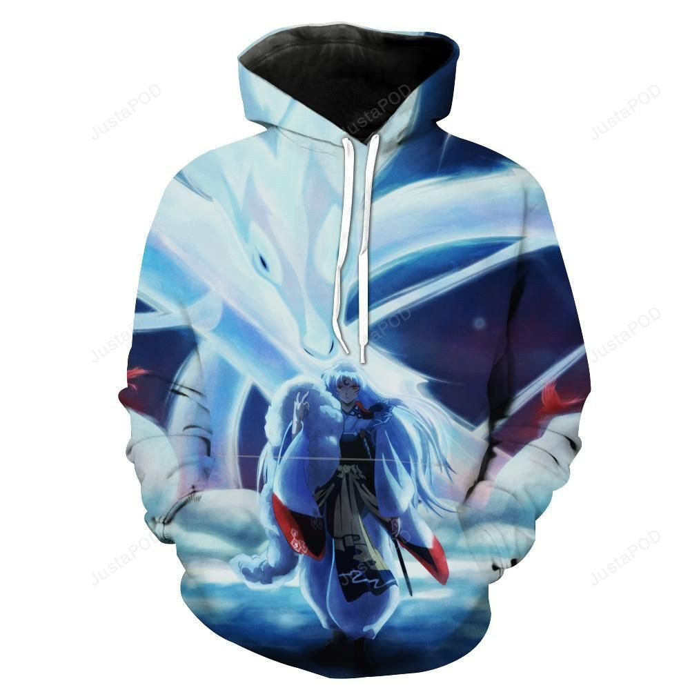 Sesshomaru 3D All Over Print Hoodie & Zip Hoodie
