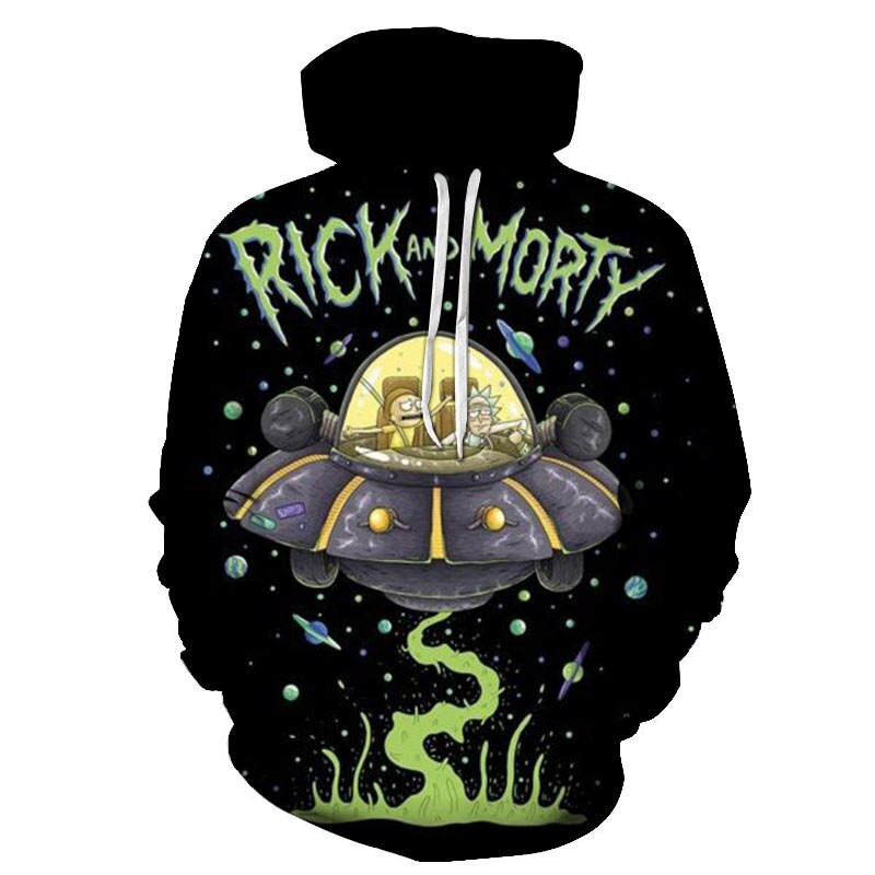 Rick And Morty 3D All Over Print Hoodie & Zip Hoodie