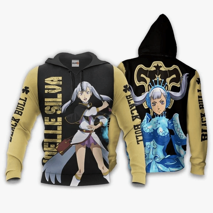 Noelle Silva Black Clover Black Bull 3d Hoodie Zip Hoodie