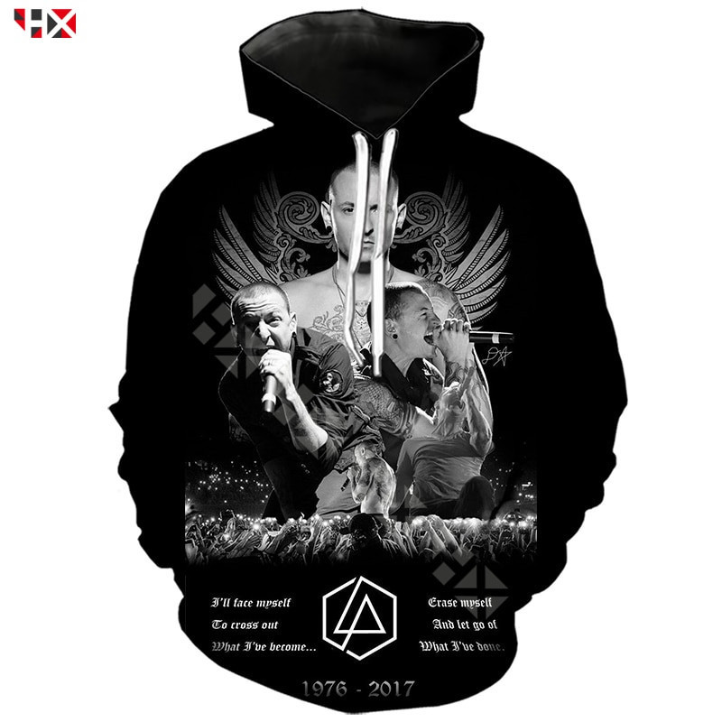 Hoodie Rock Band Linkin Park 3d Print Hoodies